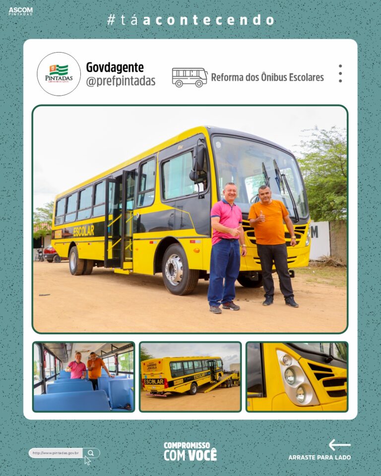 Últimas novidades! Estamos empolgados em anunciar que estamos entregando e reformando mais um ônibus escolar! 🚍✨